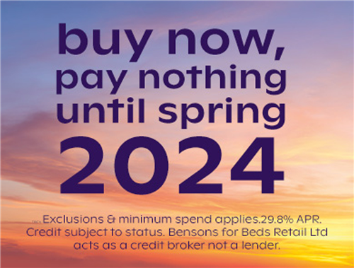 bensonsforbeds.co.uk - Buy Now, pay nothing until spring 2024!